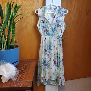 Women's Medium Butterfly Print Tea Dress. Floaty lightweight Shikha Lond…